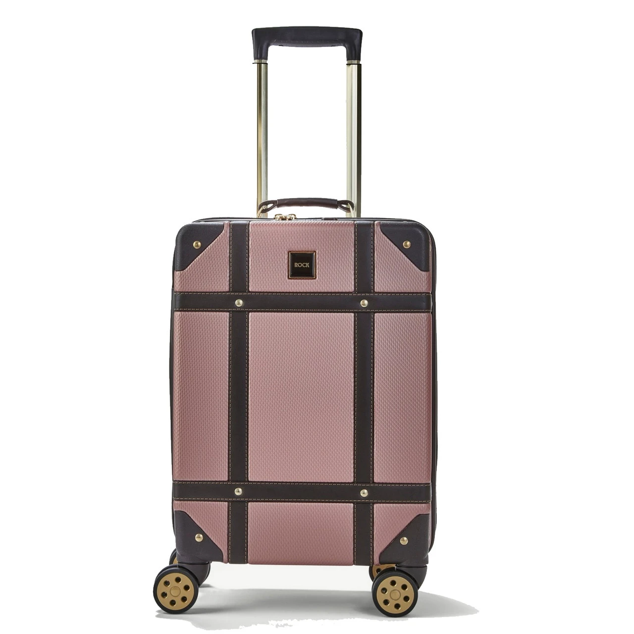Rock Vintage 4 Wheel Cabin Suitcase - 54cm 12 Rock Vintage 4 Wheel Cabin Suitcase - 54cm - Image 12