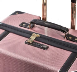 Rock Vintage 4 Wheel Cabin Suitcase - 54cm 36 Rock Vintage 4 Wheel Cabin Suitcase - 54cm -Travel Gear Shop Rock Vintage TR 0193 PI S 6 72980.1660147686