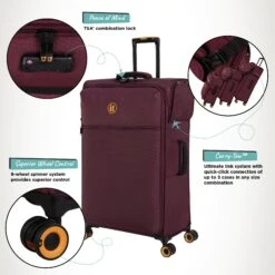 Simultaneous - 3pc Set (French Port) -Travel Gear Shop Simultaneous Large French Port Infographic