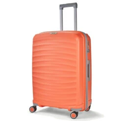 Rock Sunwave 4 Wheel Exp Medium Suitcase - 66cm -Travel Gear Shop TR 0212 PE M 3 17816.1661266130