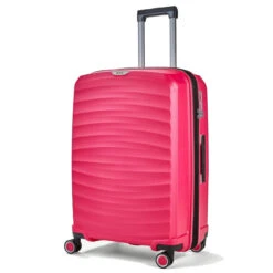 Rock Sunwave 4 Wheel Exp Medium Suitcase - 66cm -Travel Gear Shop TR 0212 PI M 3 32716.1661266131