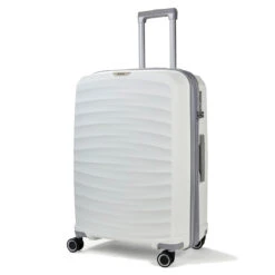 Rock Sunwave 4 Wheel Exp Medium Suitcase - 66cm -Travel Gear Shop TR 0212 WH M 3 44252.1661266127