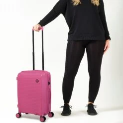IT Luggage Spontaneous - Cabin (Azalea Pink) -Travel Gear Shop it Luggage MAR23 04 V2 PINK NO POCKET