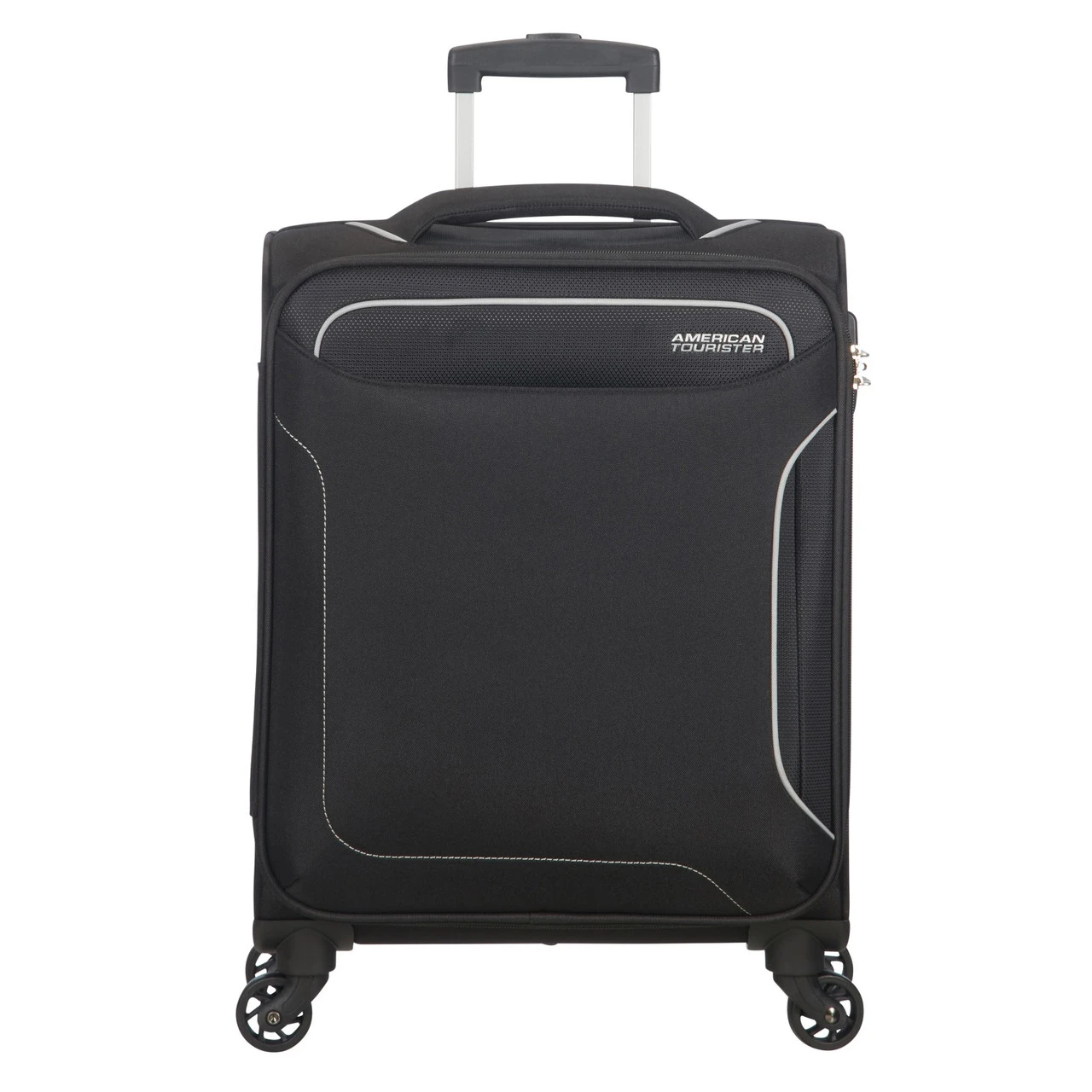 American Tourister Holiday Heat 4 Wheel Cabin Suitcase - 55cm 1 American Tourister Holiday Heat 4 Wheel Cabin Suitcase - 55cm